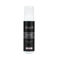 Loving Tan Platinum 2 HR Express bottle showcases deep color results with a smooth, natural finish
