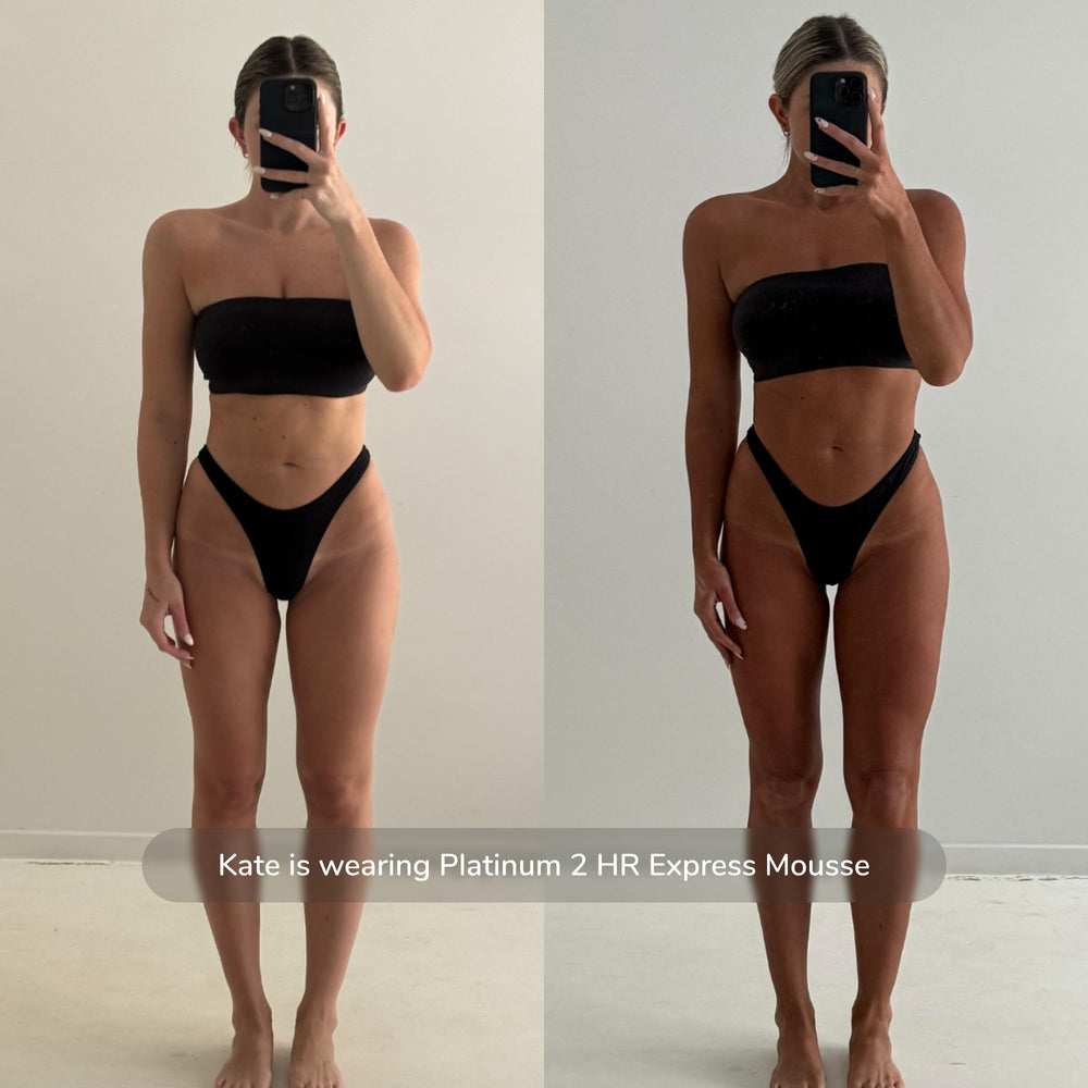 Loving Tan Platinum 2HR Express provides 5+ applications per bottle