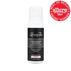 Loving Tan Platinum 2HR Express application mitt enables streak-free self-tanning