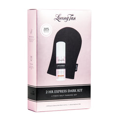 Loving Tan Travel Size Packaging highlights compact, on-the-go tanning kit.