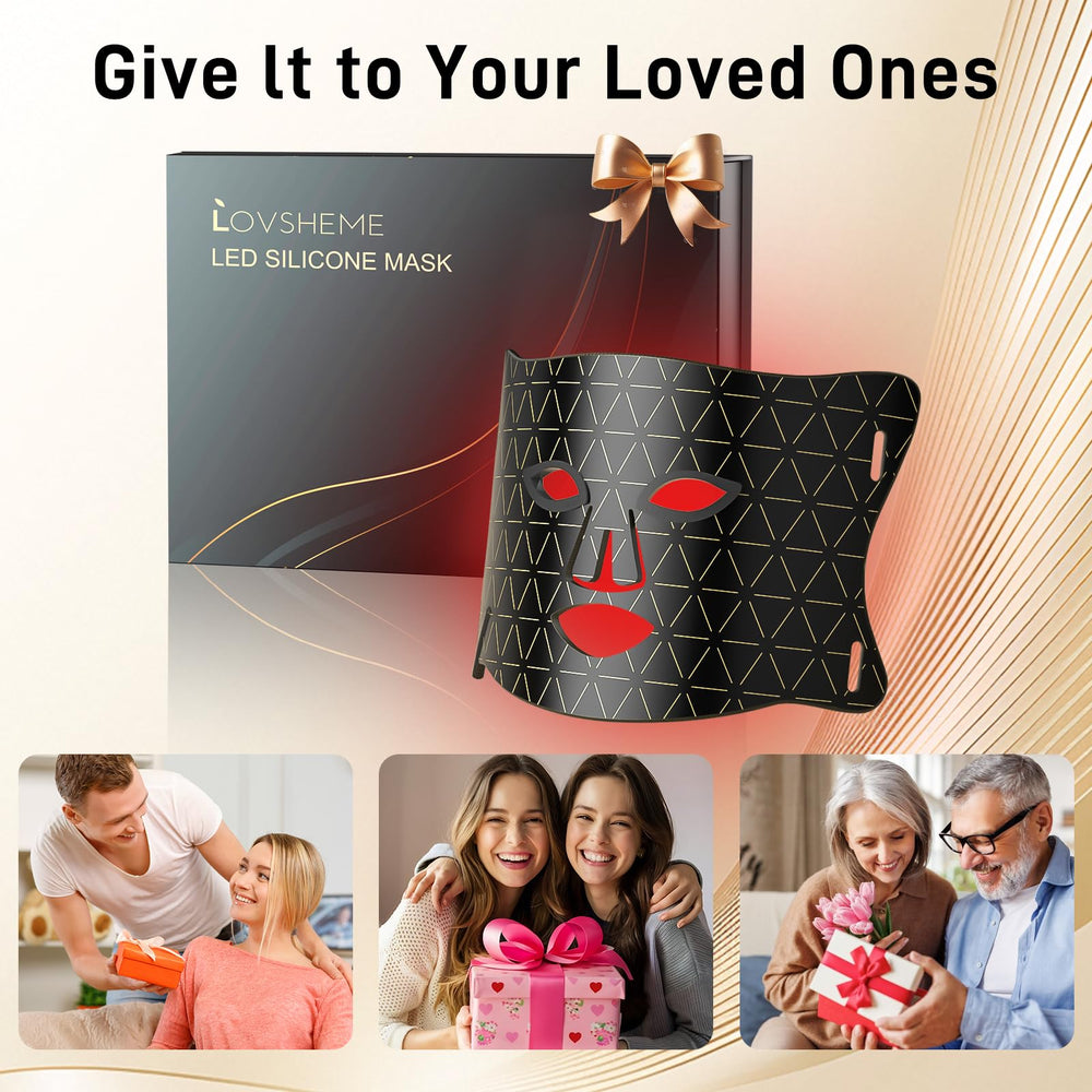 Lovsheme mask demonstrates use for addressing acne and wrinkles