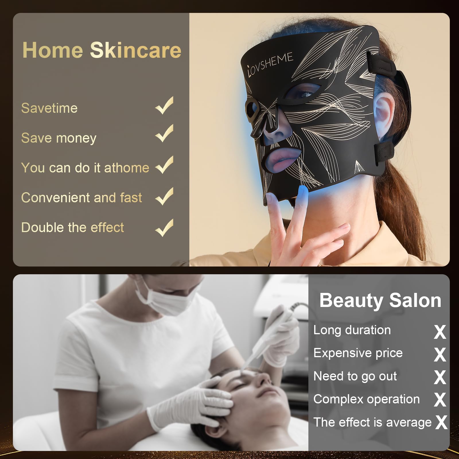 Lovsheme eye protection included demonstrates safety feature during use.