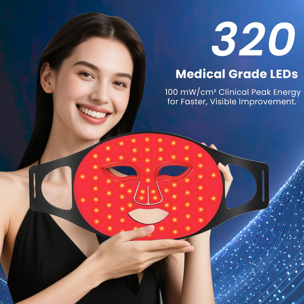 Lovsheme red light mask wireless design for easy use