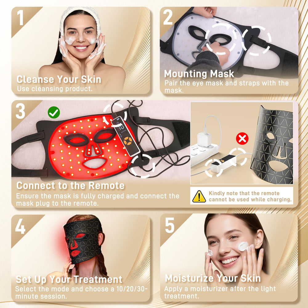 Lovsheme soft silicone mask fit conforming to facial contours