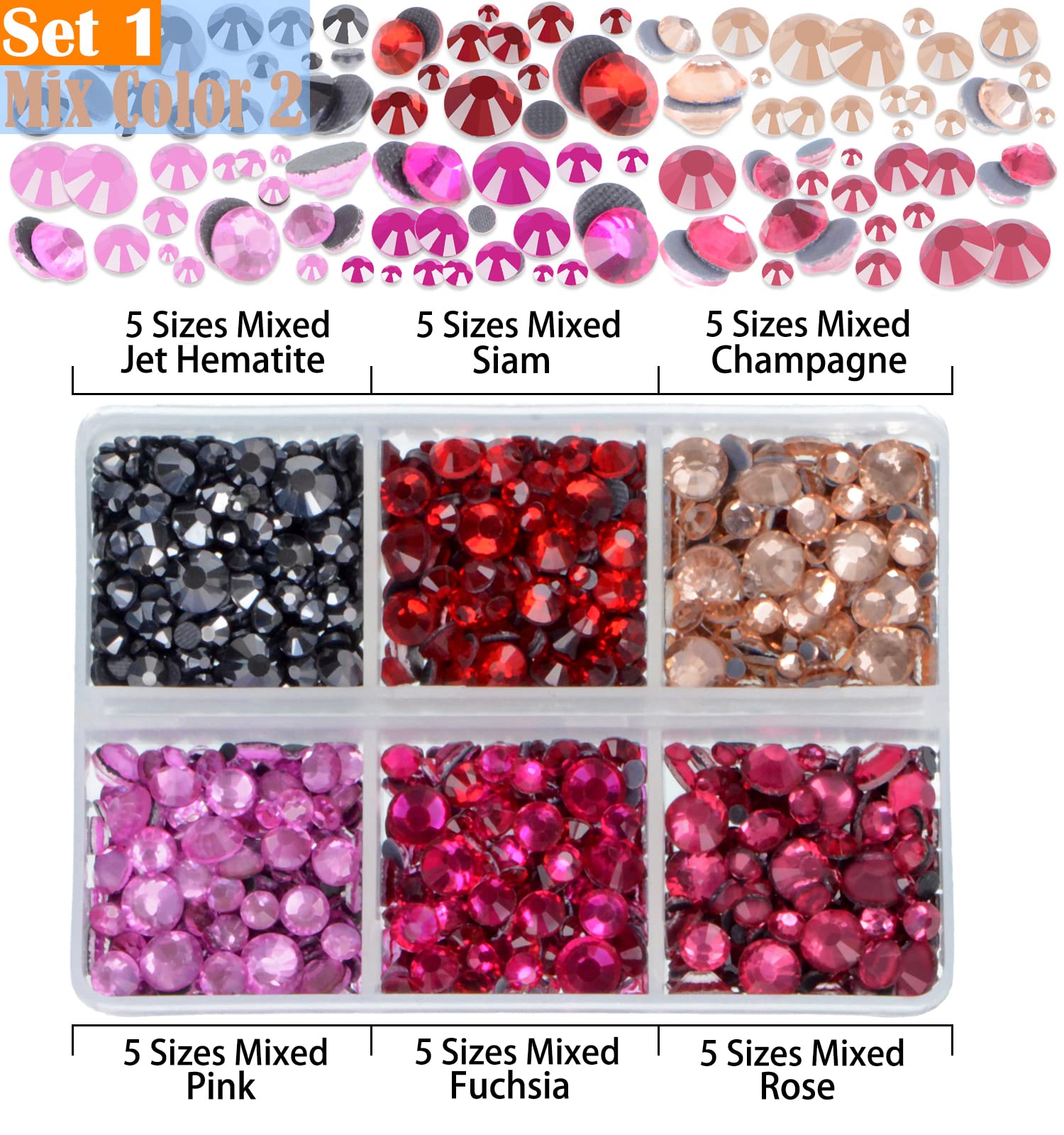 LPBeads nails art crystals add sparkle and precision to manicures and nail designs.