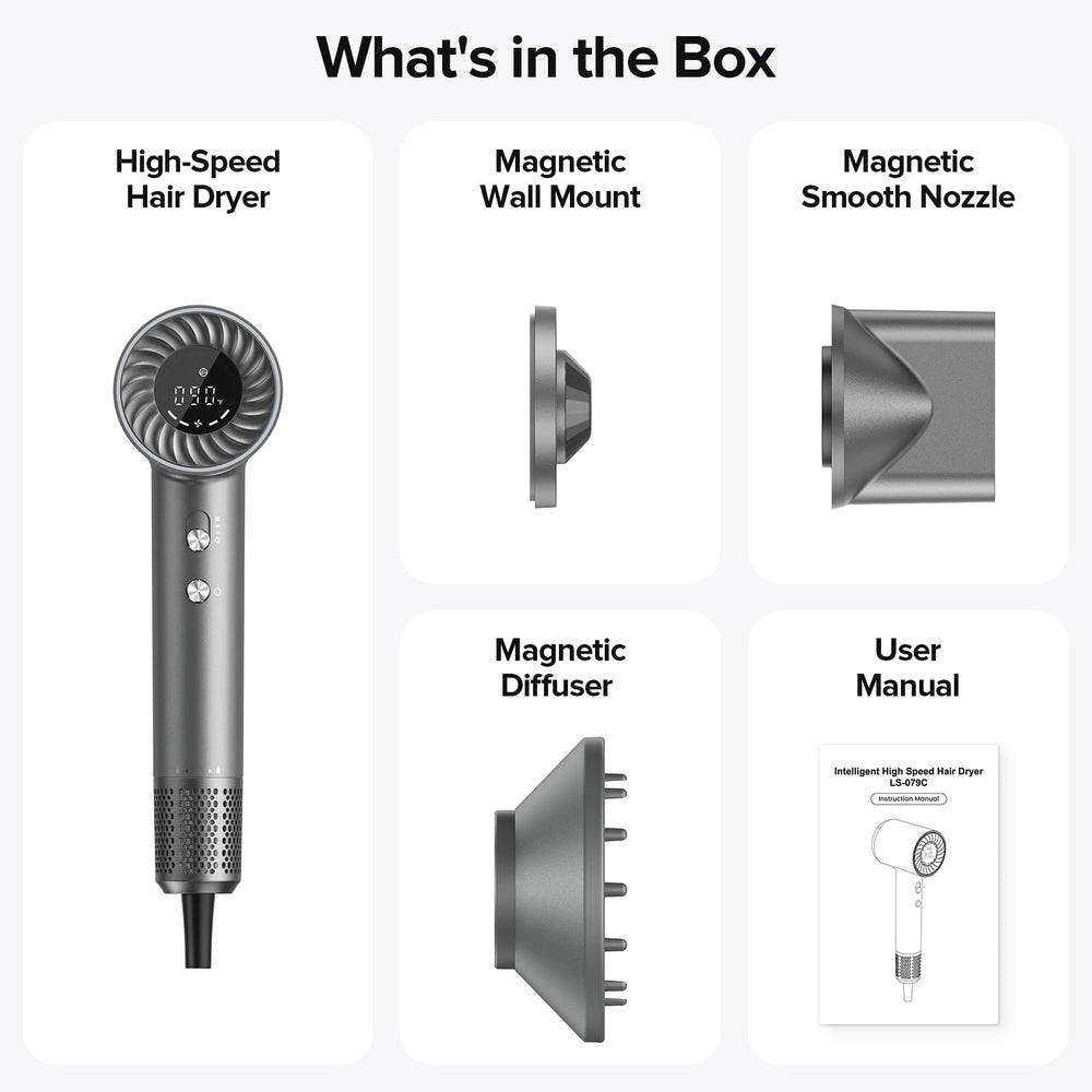 lpstea hair dryer travel-friendly kit supports home and trips