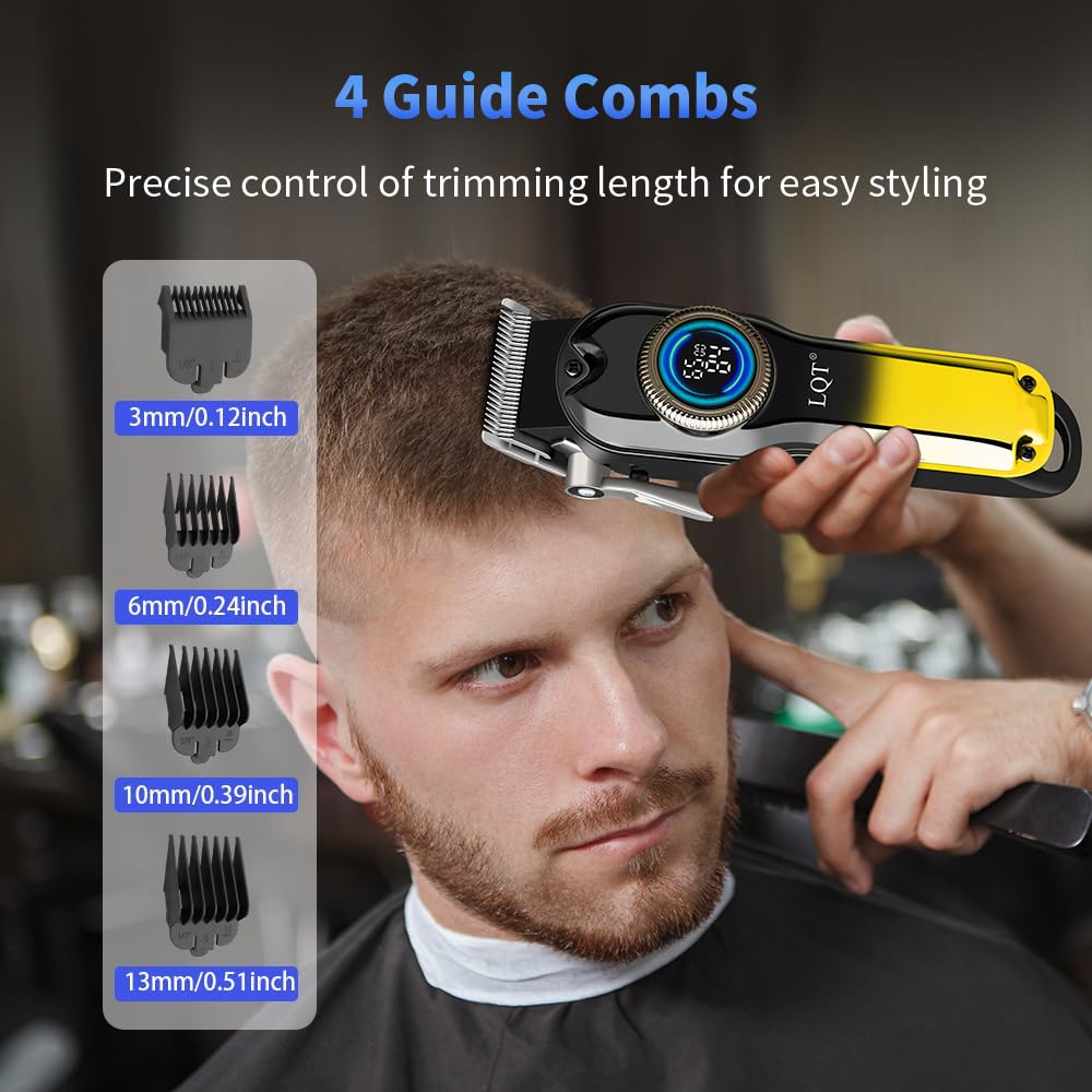 LQT quiet motor clippers ideal for home grooming and daily use.