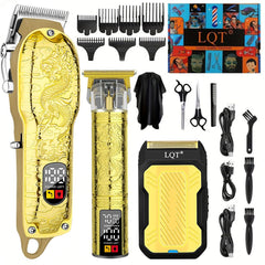 LQT professional hair clipper large blade for versatile length cuts.
