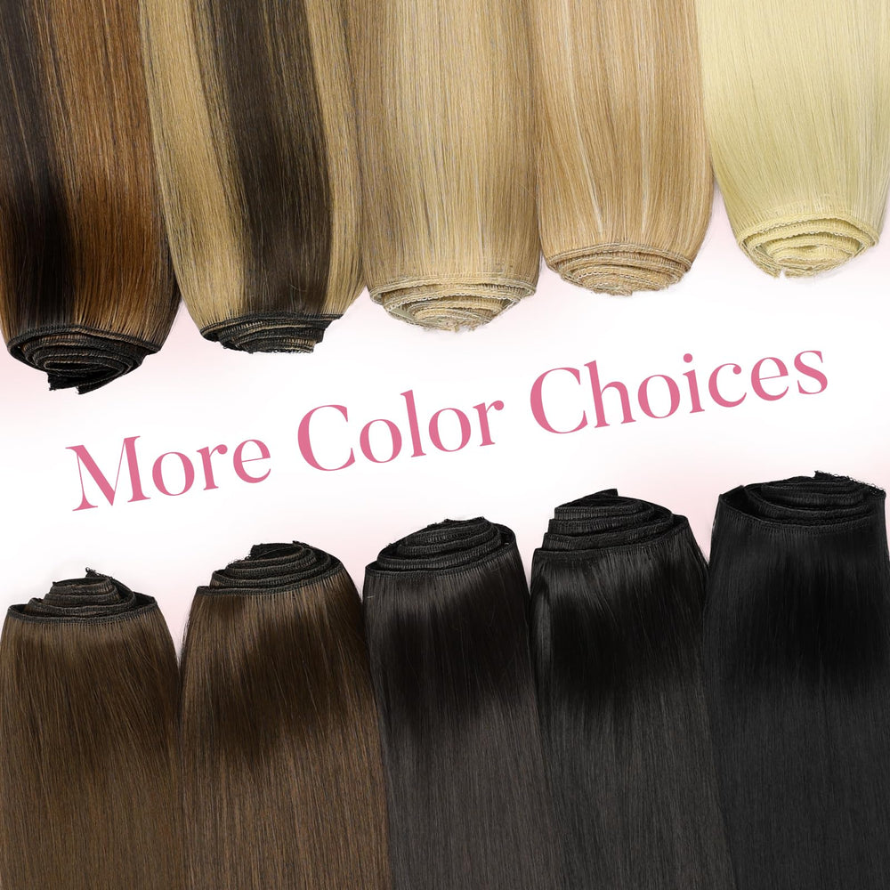 LRSICAL salon-time-saver clip-in style lets you skip salon visits.