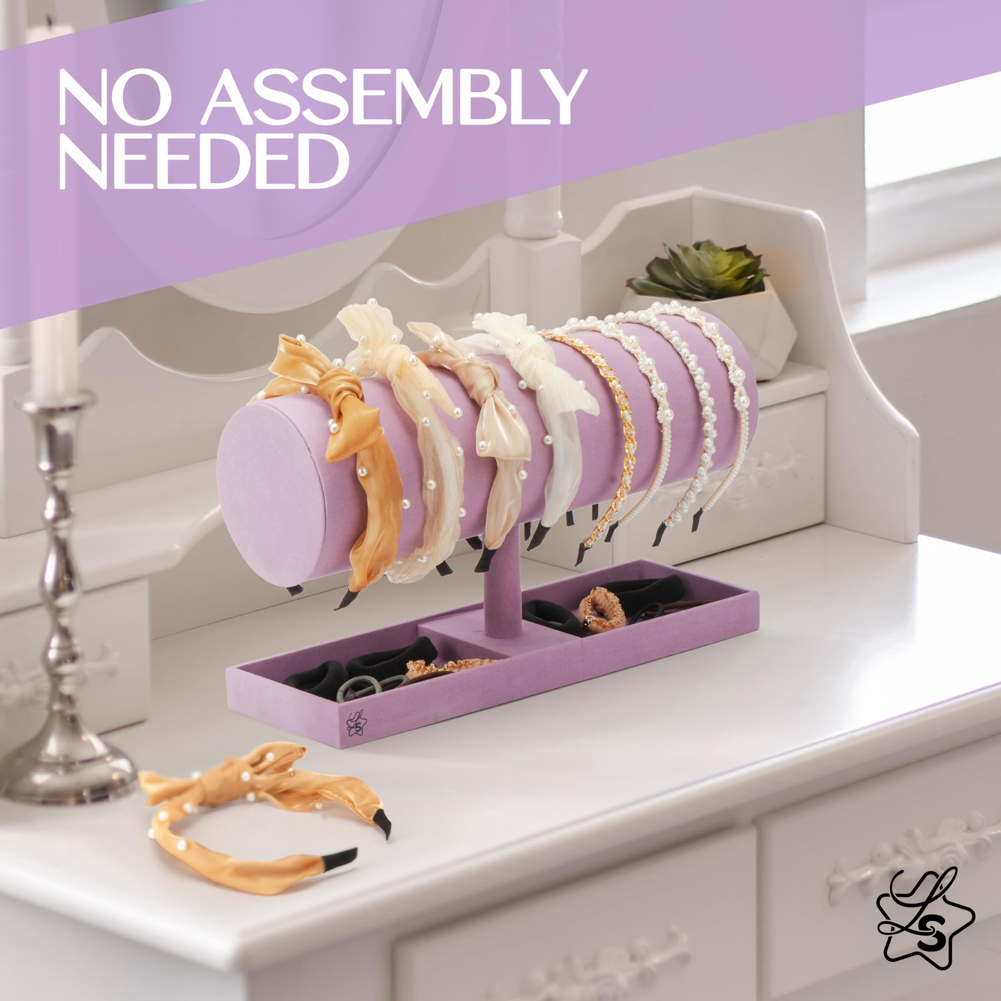 LS Lulu & Summer Headband Holder Organizer Disney ears display keeps items organized and ready