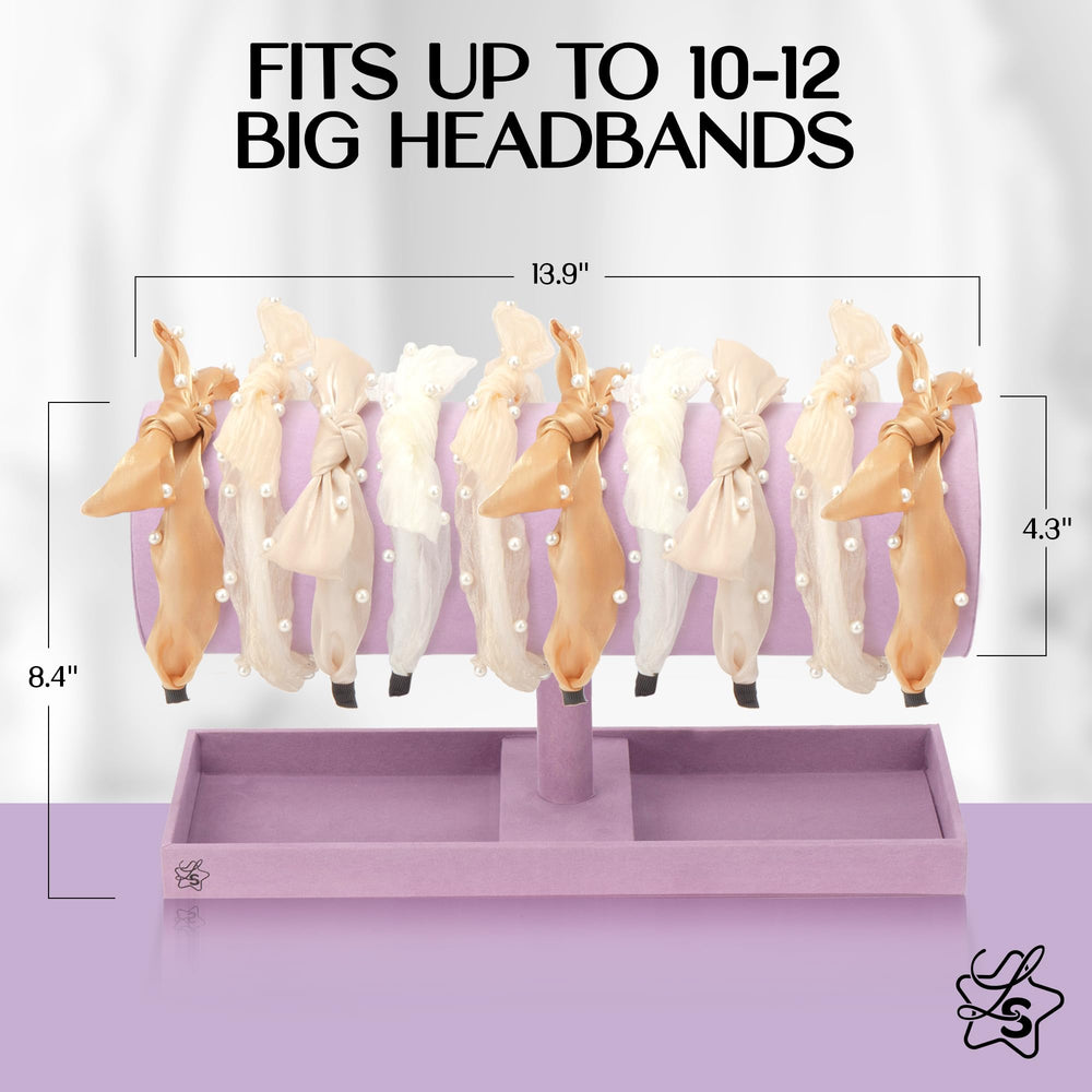 LS Lulu & Summer Headband Holder Organizer easy-access routine for busy mornings