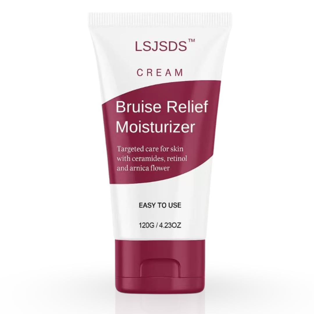LSJSDS Bruise Cream tub closeup shows creamy texture for daily nourishment.
