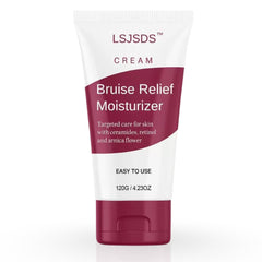 LSJSDS Bruise Cream tub closeup shows creamy texture for daily nourishment.