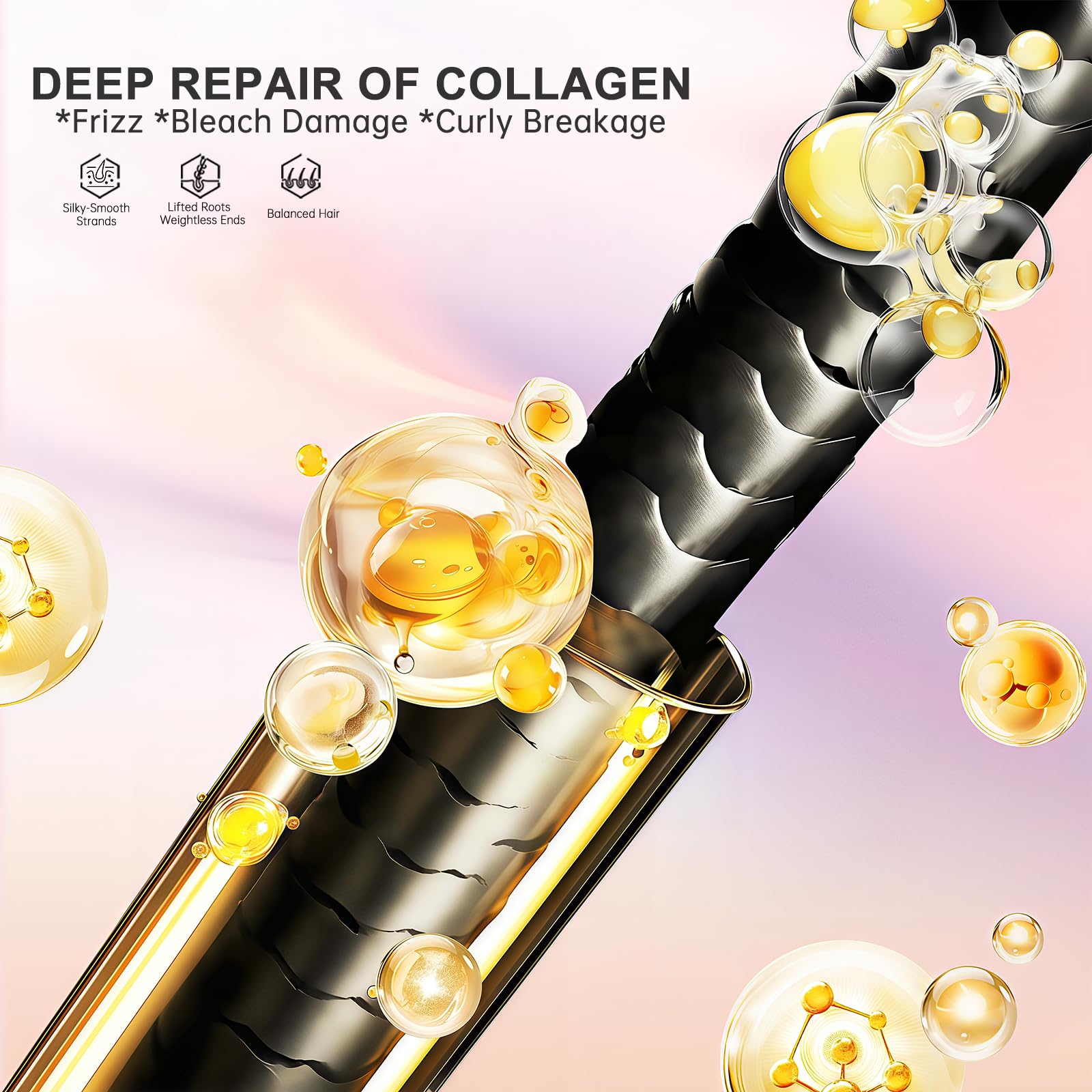 LSKINBATH Rich hair mask close-up conveys luxurious moisture for damaged hair