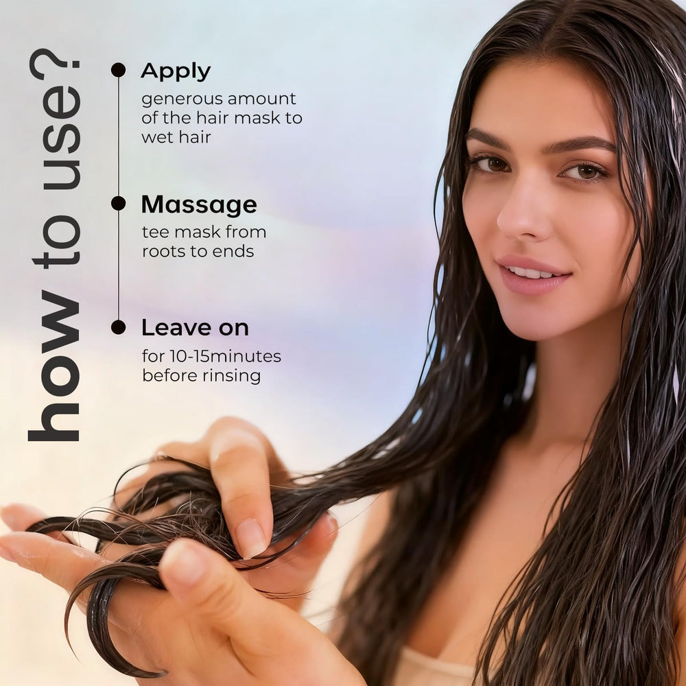 LSKINBATH Silky shine after use demonstrates smooth, frizz-controlled strands