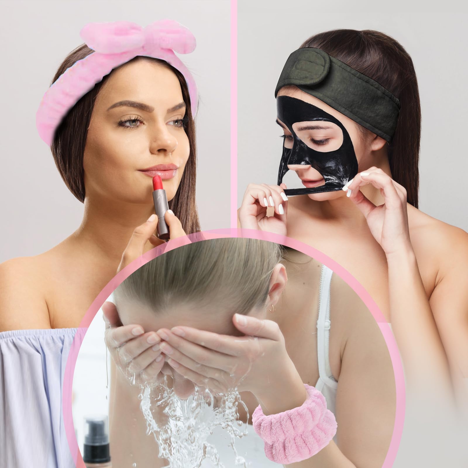LTHYHJ Elastic hair loops offer flexible fit and tidy hair during routines.