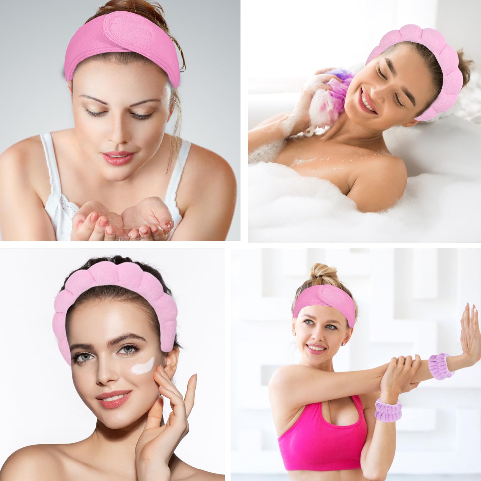 LTHYHJ Korean BB clips secure side bangs during skincare sessions.
