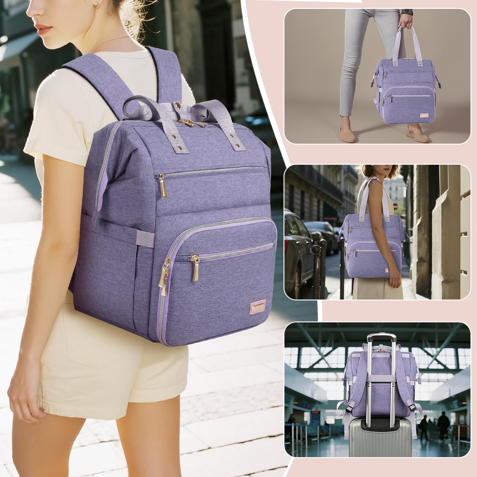 LTINVECK durable material protects gear during frequent travel