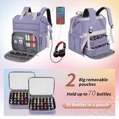 LTINVECK bag interior with removable dividers and pockets for tools