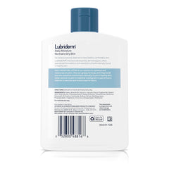 Lubriderm Daily Moisture hands being rubbed shows quick absorption for daily comfort.