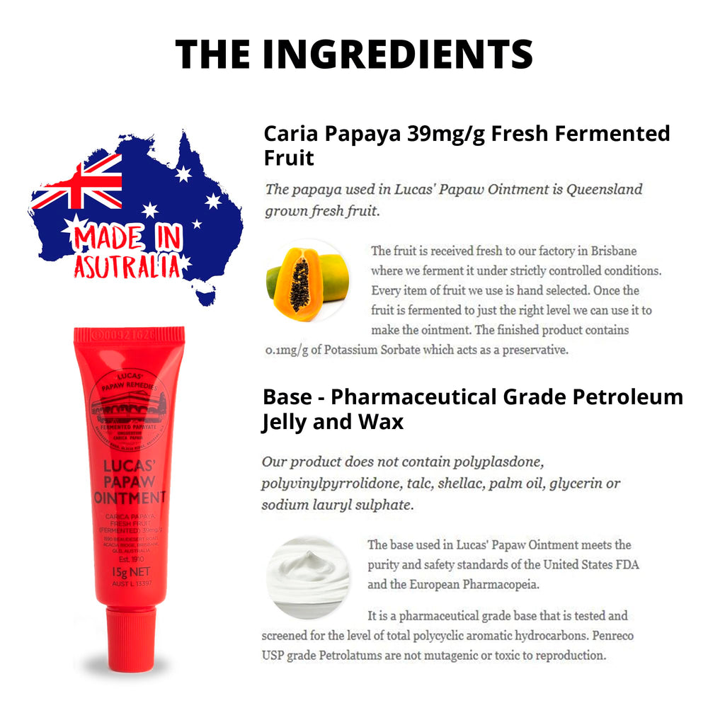 Lucas Papaw gift-pack 75g and 15g offers versatile care options