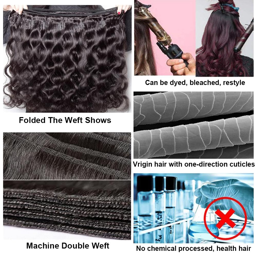 Lucasha hair weft 150-density closeup reveals full thickness and natural bounce.