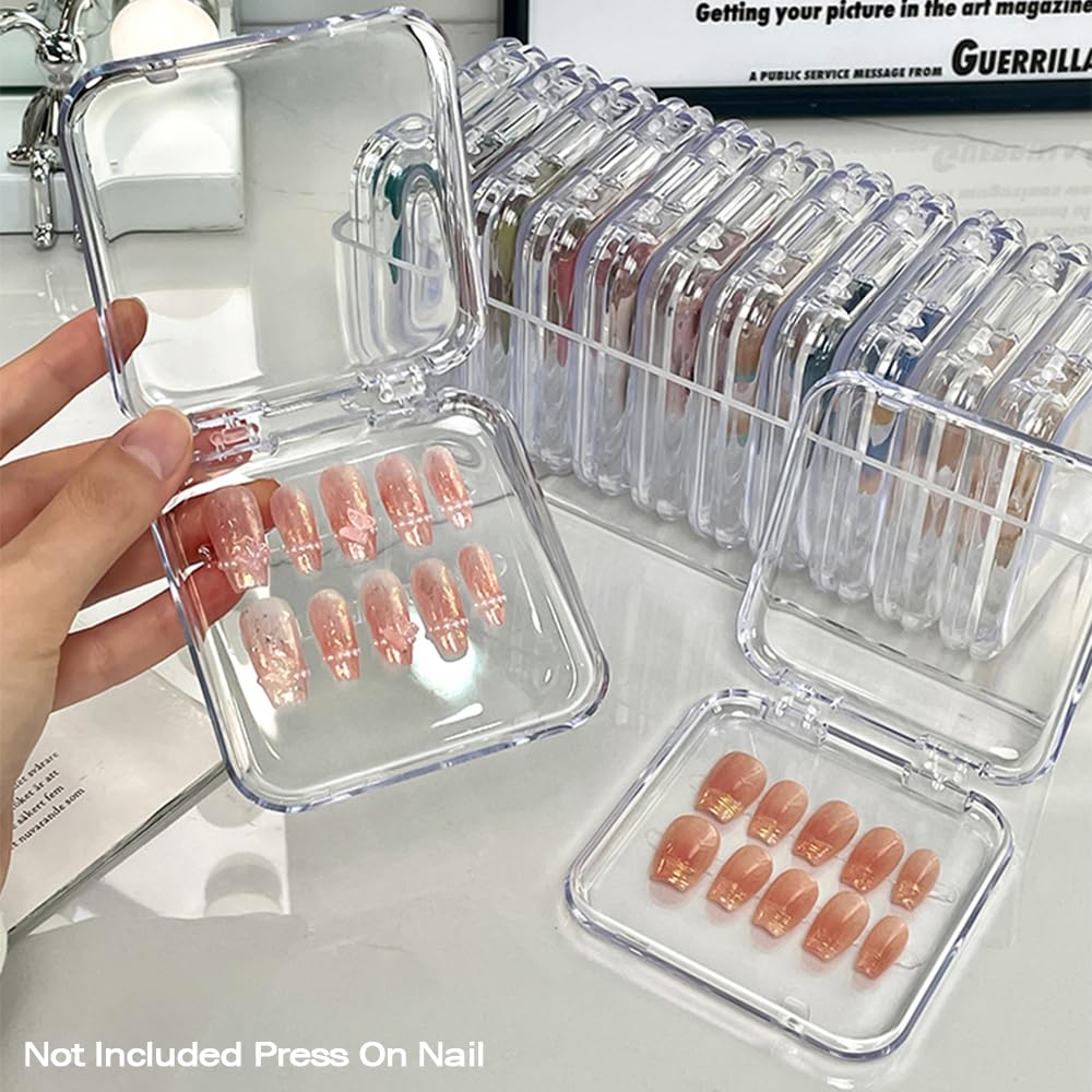LUCKJUJU dust-free storage protects nails and keeps items tidy