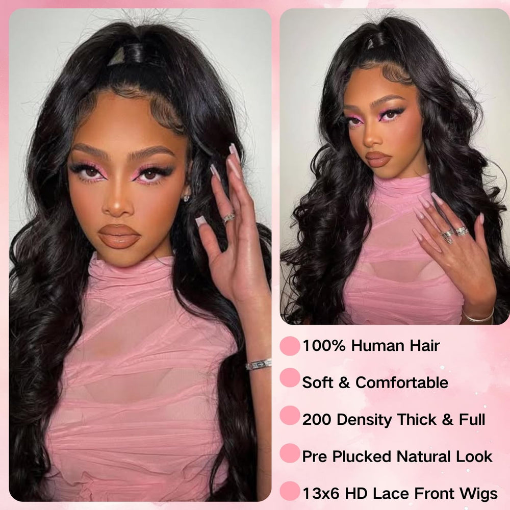 LUCKOKOS pre-plucked natural hairline for easy styling and seamless growth.