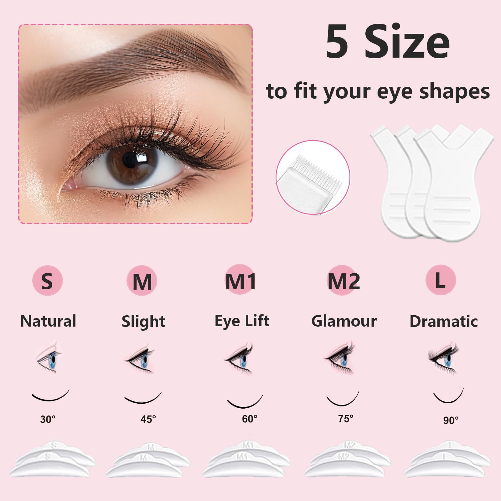 LUCKY CAT Lash Lift Kit long-lasting curl up to 6-8 weeks.