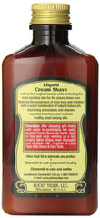 Lucky Tiger Liquid Cream Shave creamy lather ready for a close, comfortable shave.