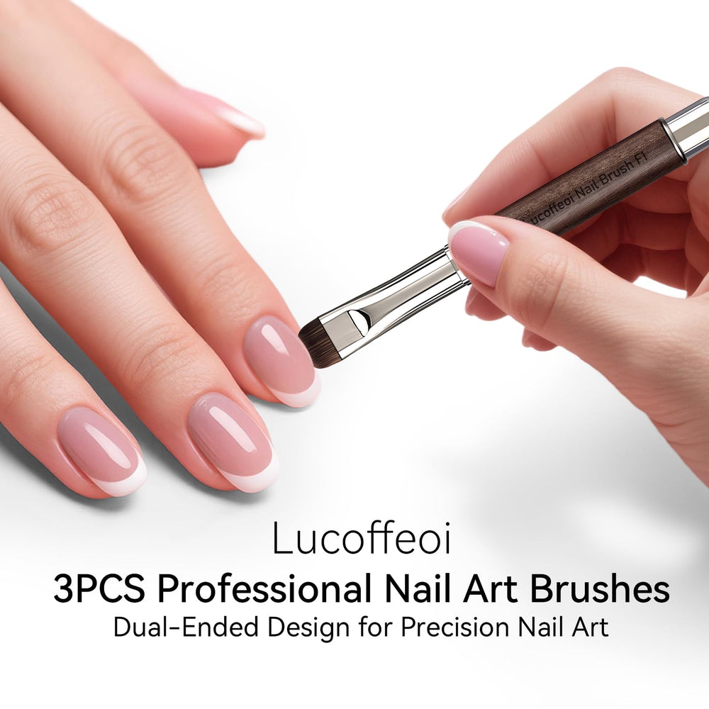 Lucoffeoi 6mm liner for crisp gradients and precise tips