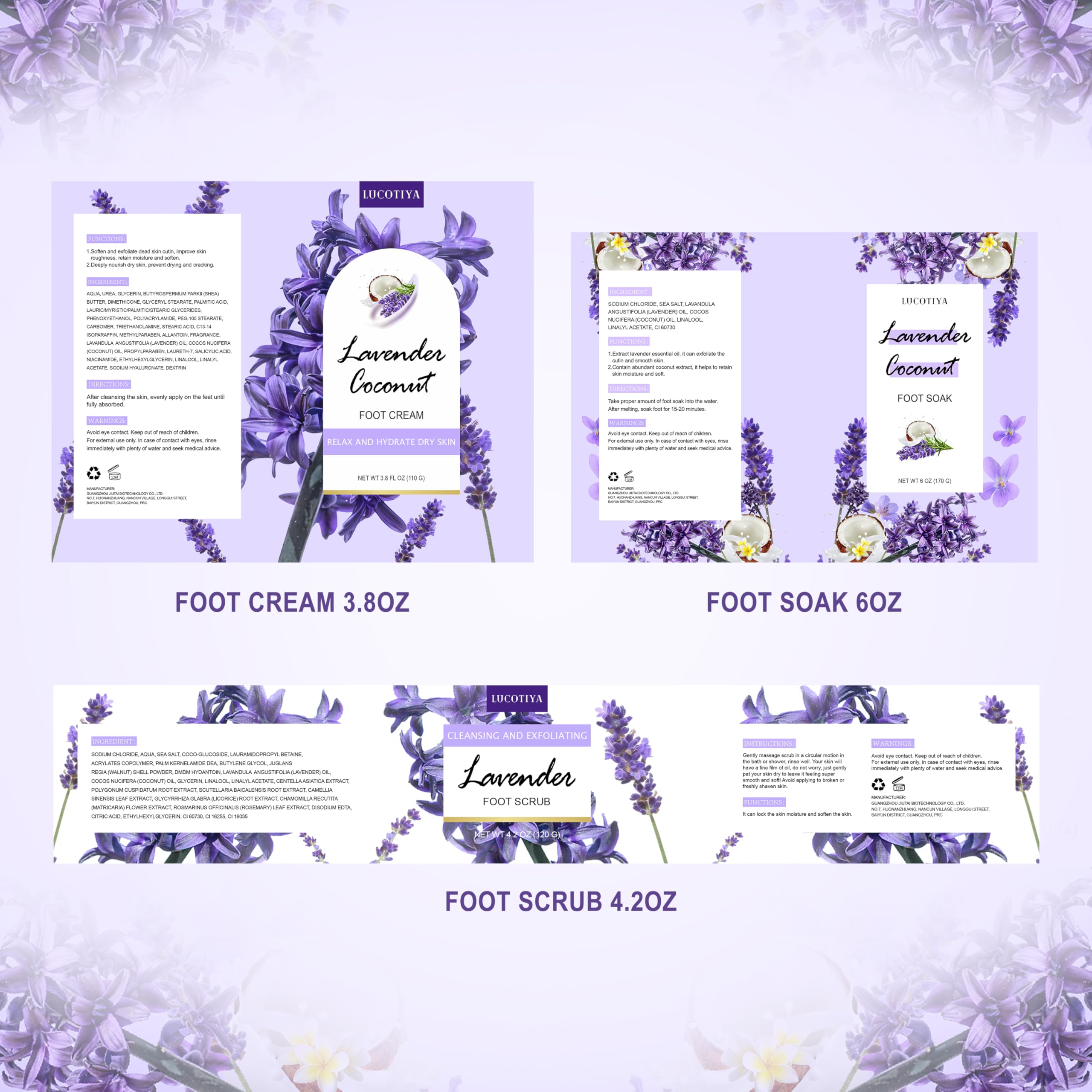 LUCOTIYA At-Home Foot Care Kit enables spa-like routines in your bathroom