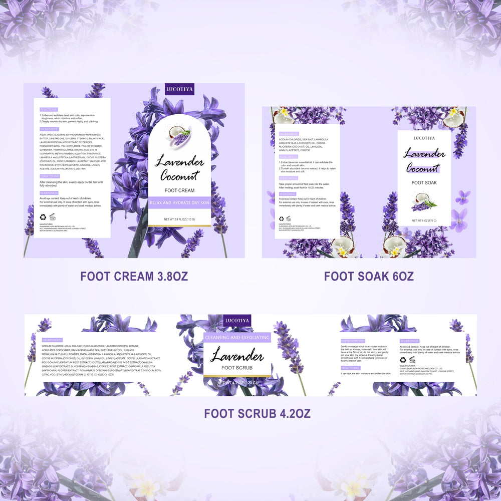 LUCOTIYA At-Home Foot Care Kit enables spa-like routines in your bathroom