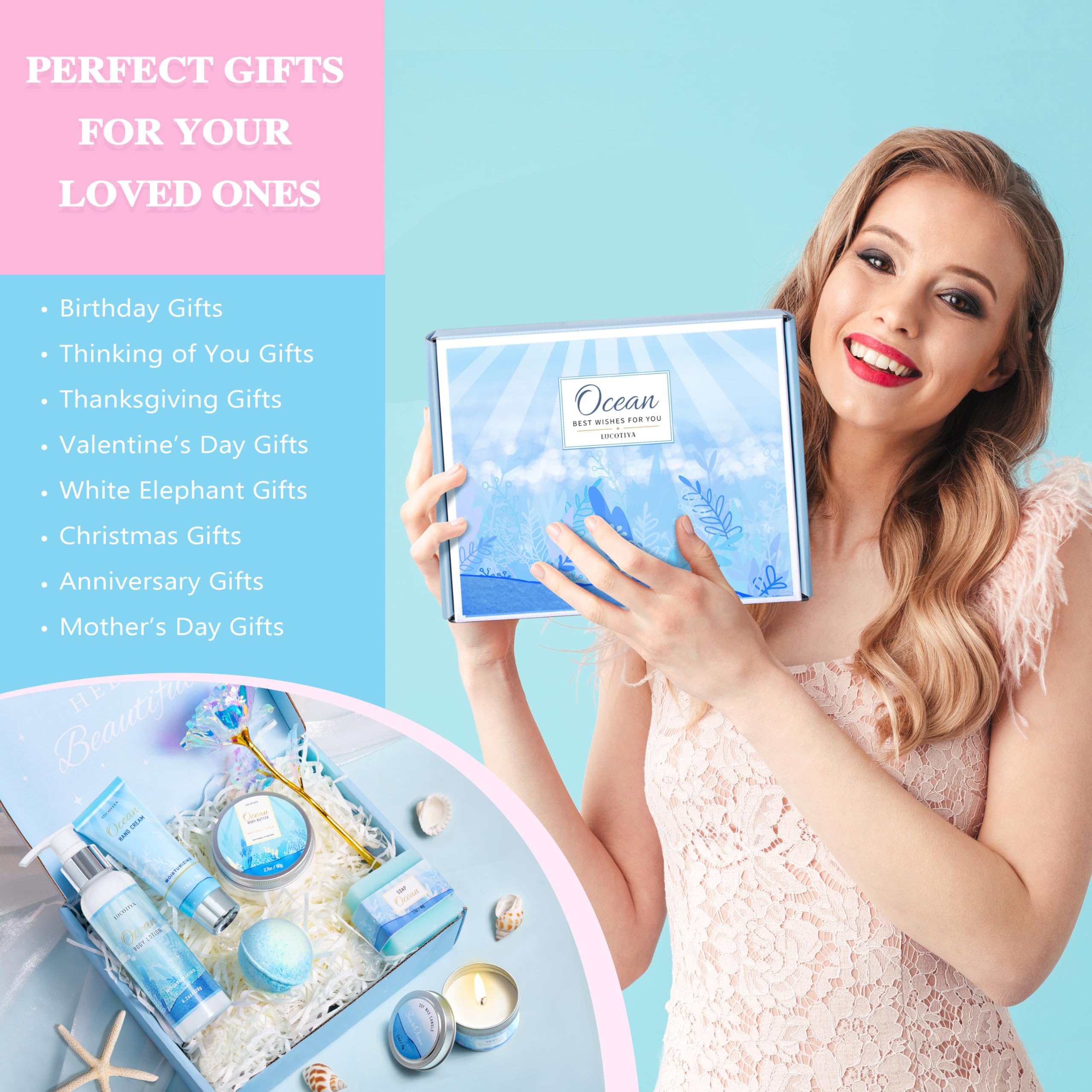 LUCOTIYA durable, reusable packaging enhances gifting and keeps contents organized for future use.