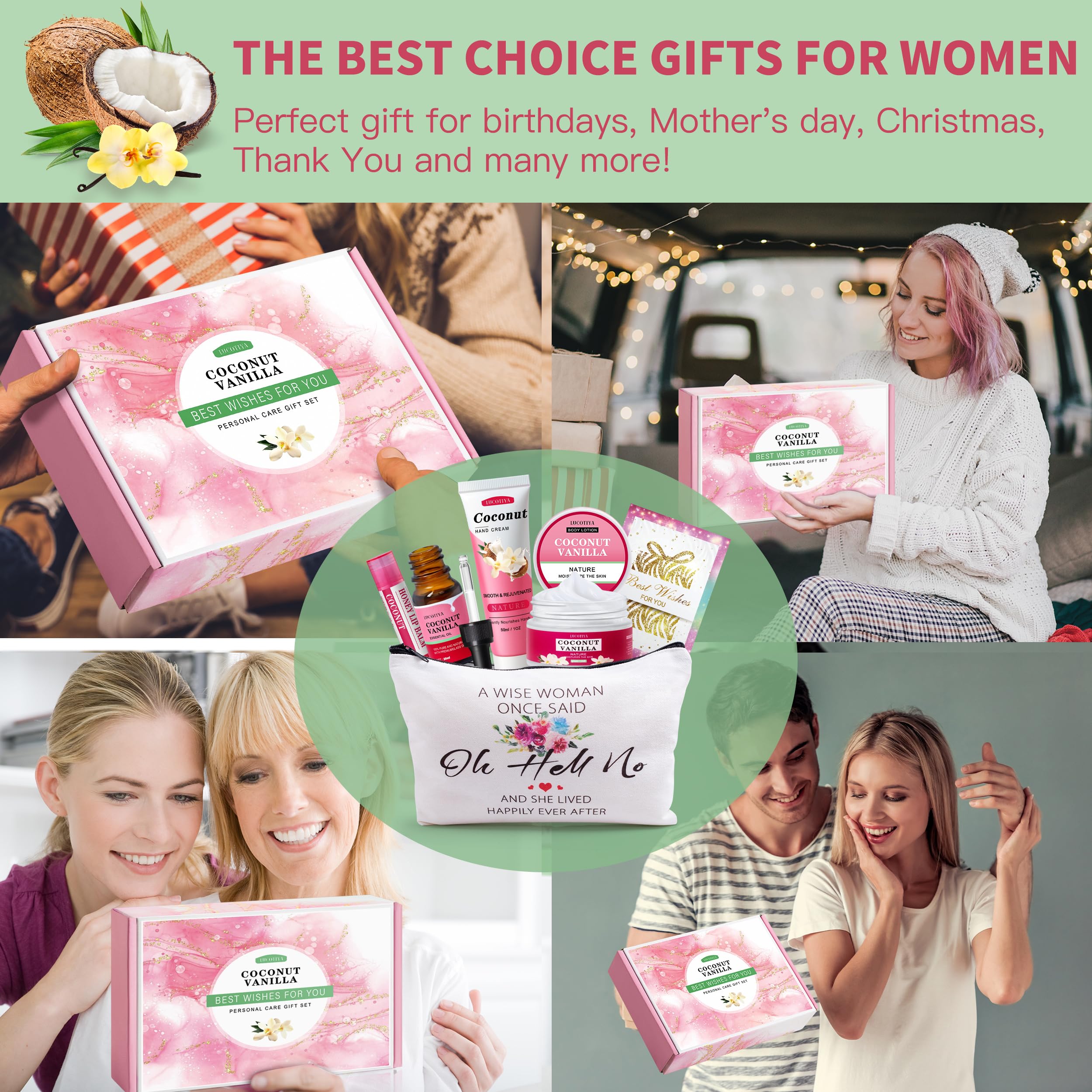 LUCOTIYA gift box with canvas bag showcases reusable packaging for eco-friendly gifting