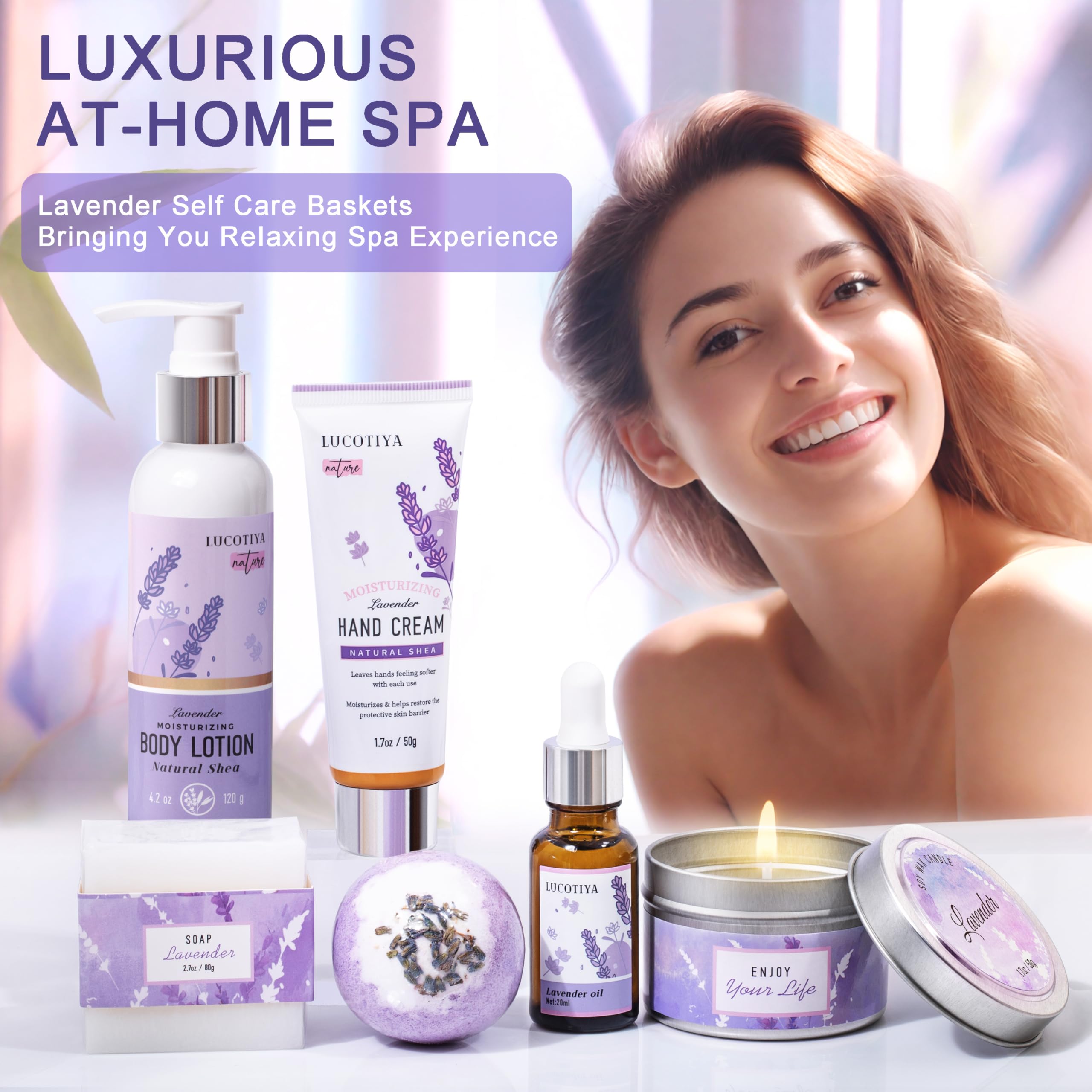 LUCOTIYA lavender handmade soap – nourishing cleanse for all skin types