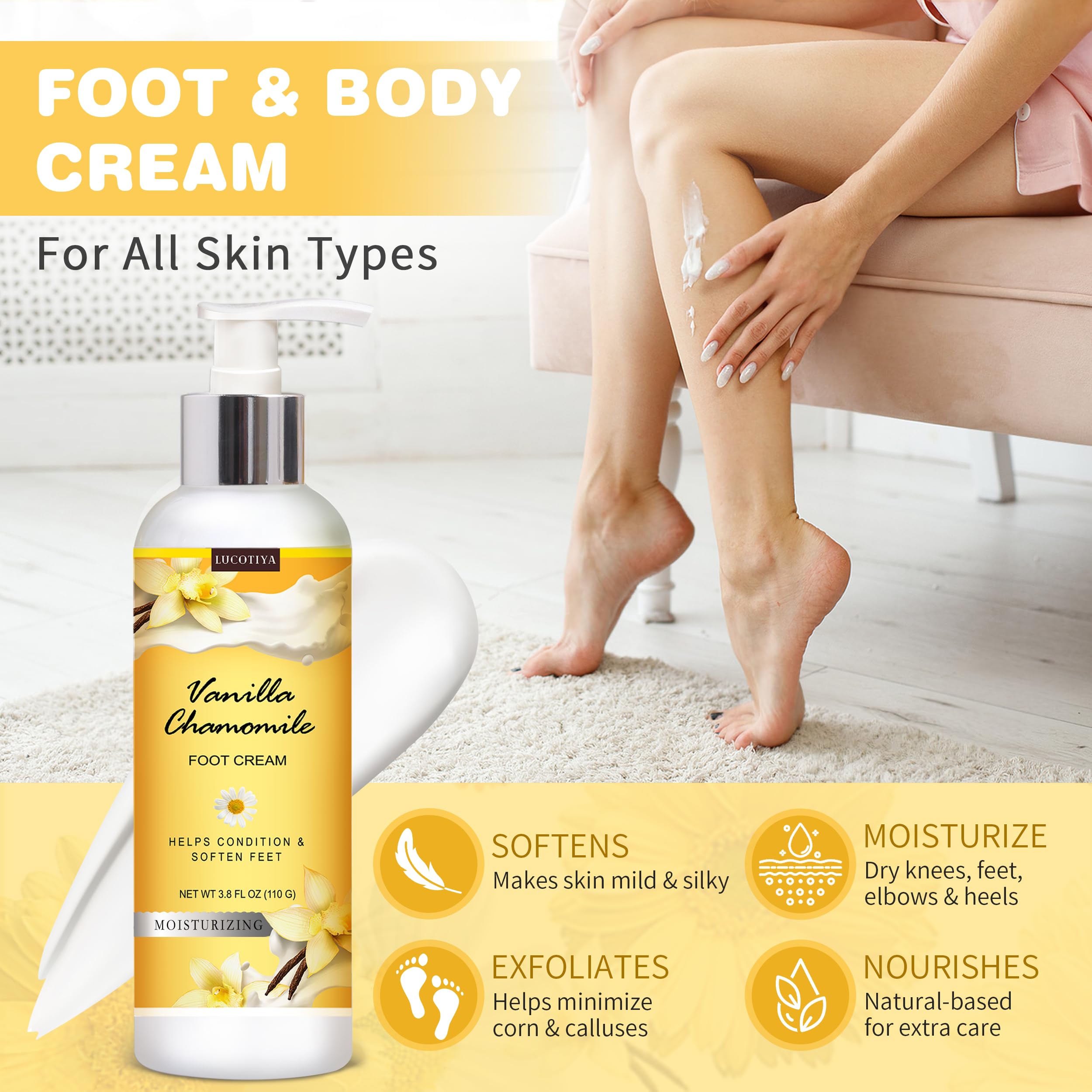 LUCOTIYA Complete Pedicure Kit shows all components.