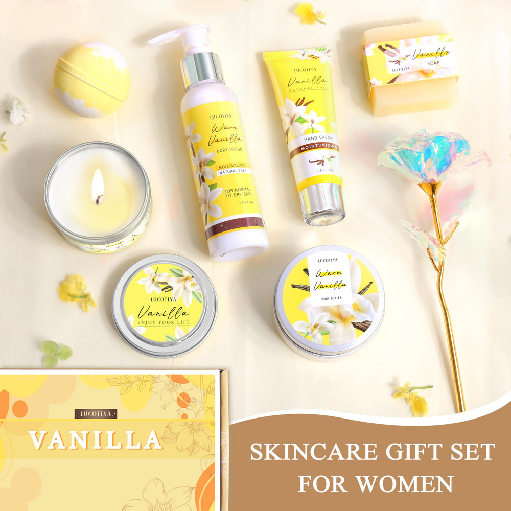LUCOTIYA relaxing spa gift basket emphasizes simple self-care during busy days.