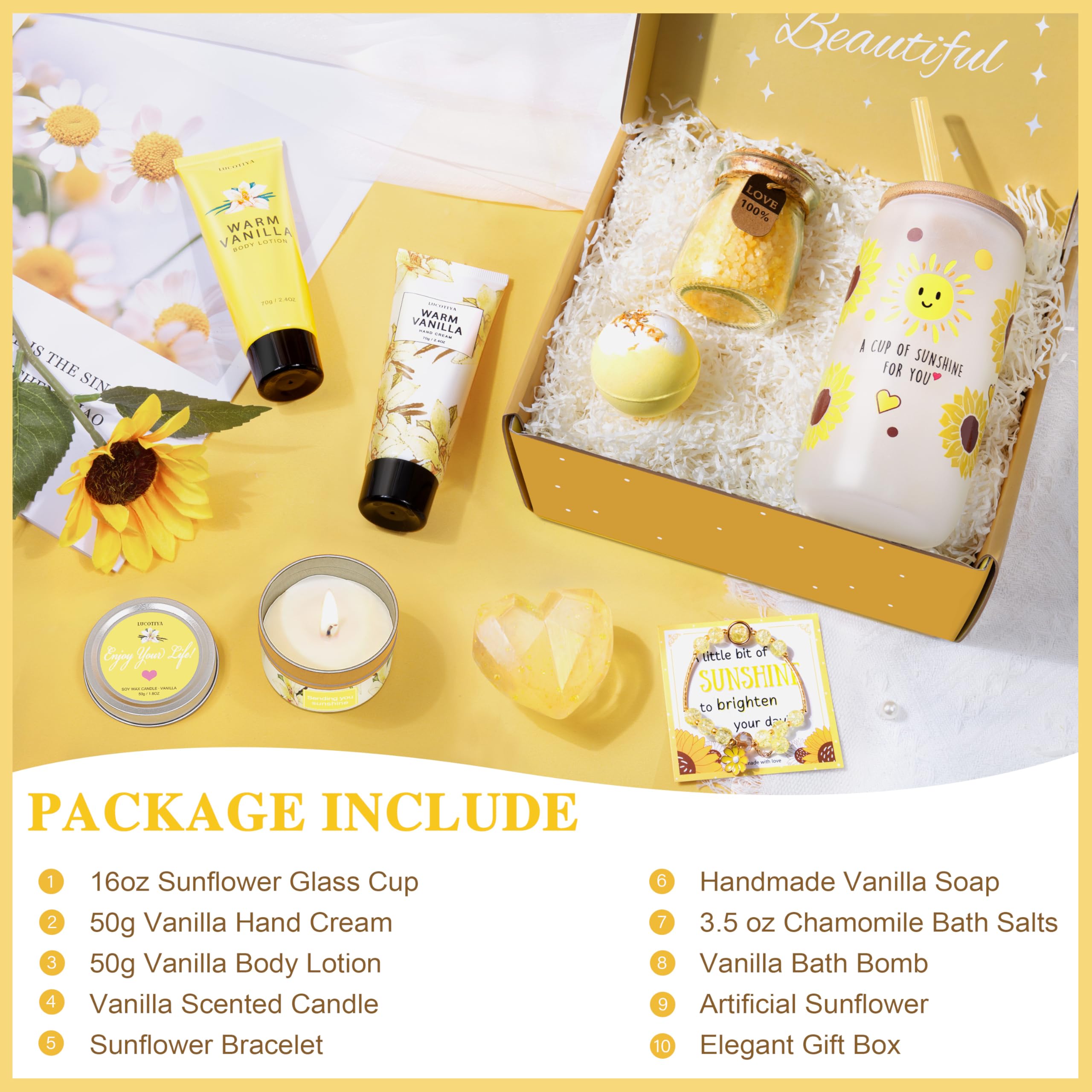 LUCOTIYA warm vanilla hand cream provides quick moisture for daily care