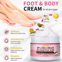Luctiya foot file callus remover — smooths rough skin and stubborn calluses.