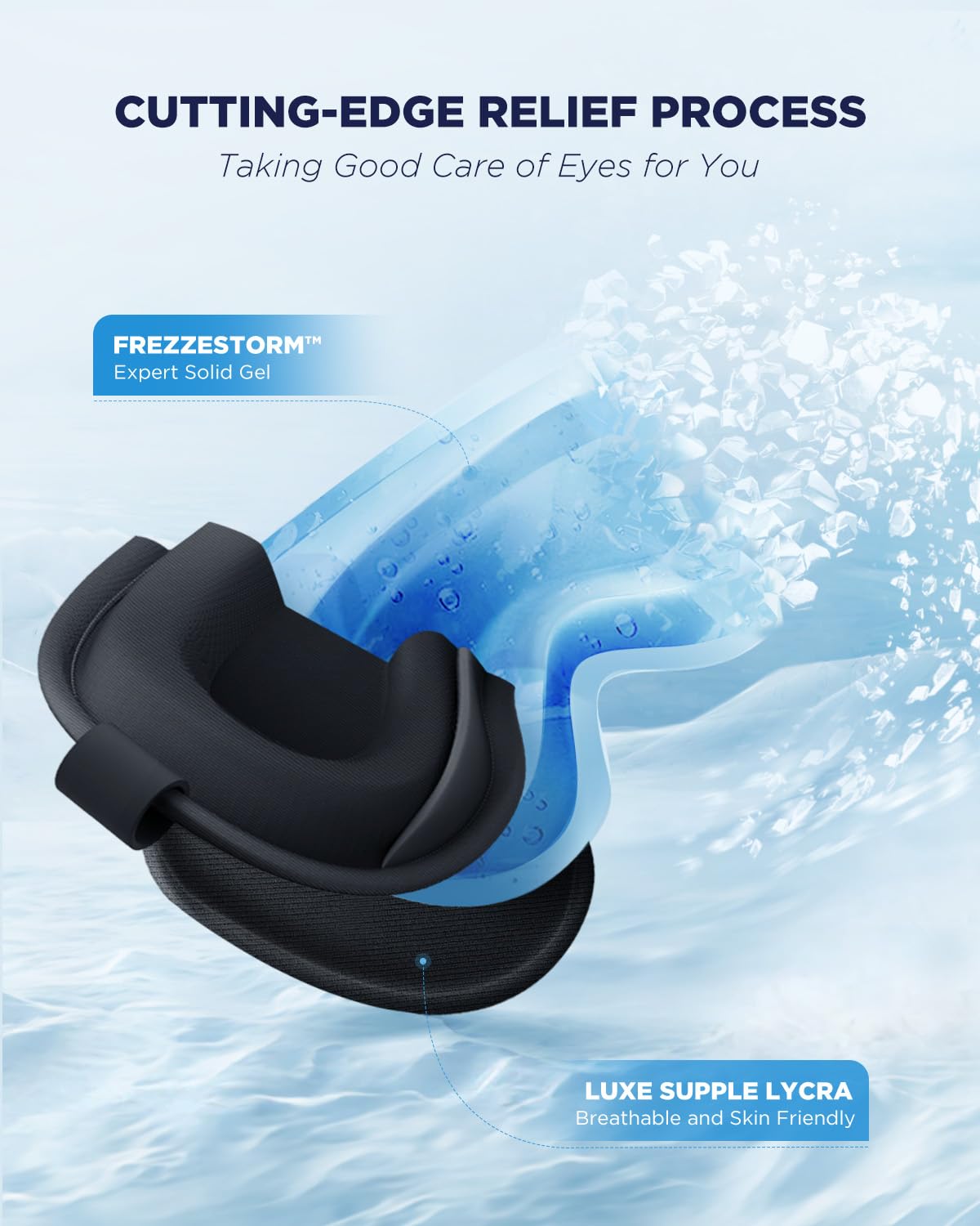 Luguiic Velcro strap adjusted for universal fit and easy use.