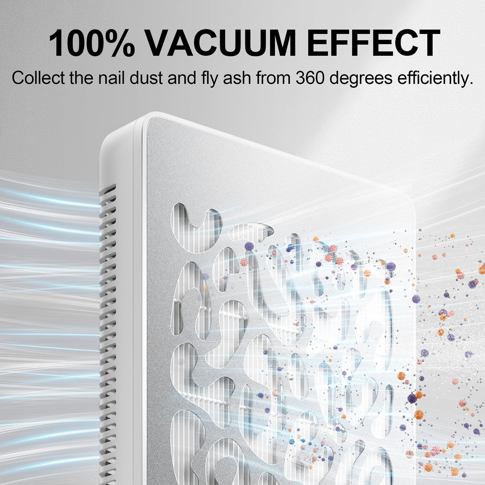 L'UGX Nail Dust Collector aviation aluminum cover proves durability