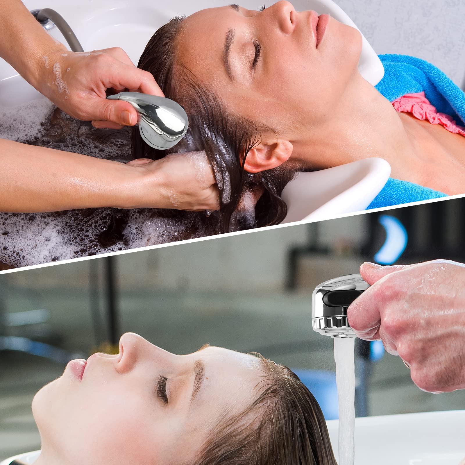 LukLoy high-pressure stream enhances rinse performance at the salon sink