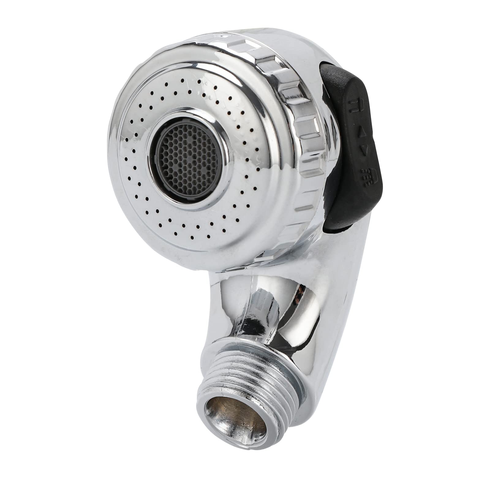 LukLoy shampoo bowl sprayer head with side control for easy two-function operation
