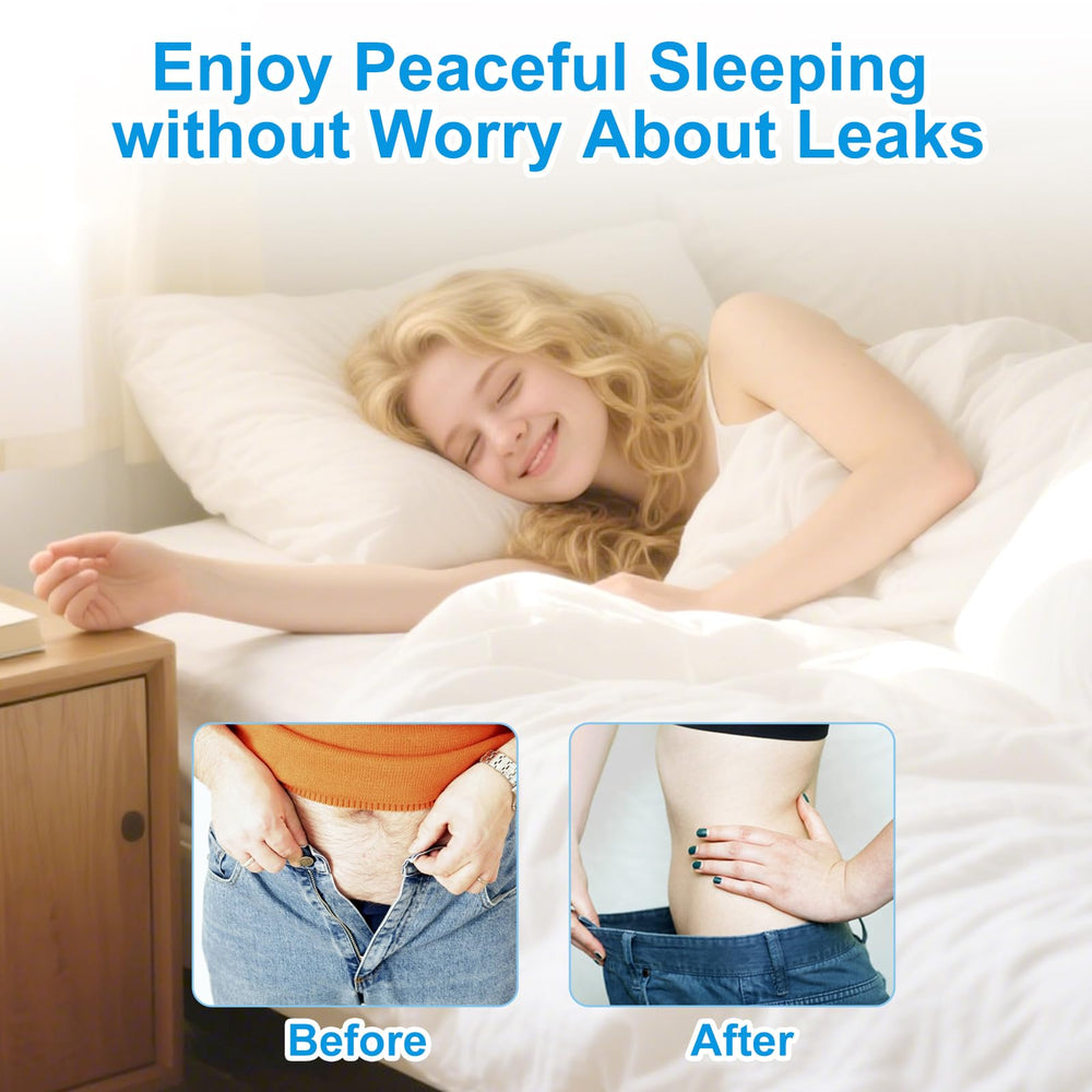 LukToMao leak-shield rim keeps liquids inside for overnight wear.