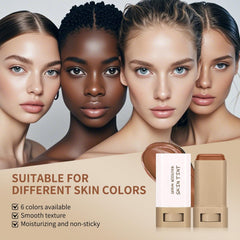 Lulesi Beauty Balm Serum Tint swatch on arm demonstrates buildable coverage