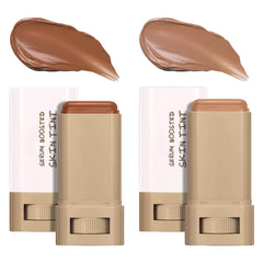 Lulesi Beauty Balm Serum twist-up application showing adjustable coverage benefits