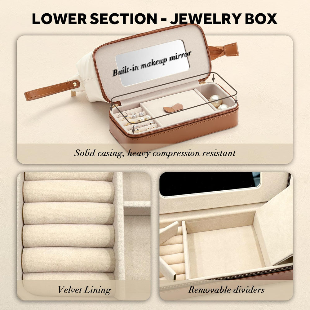 Lumayina heavy-duty zipper detail ensures reliable security during travel.