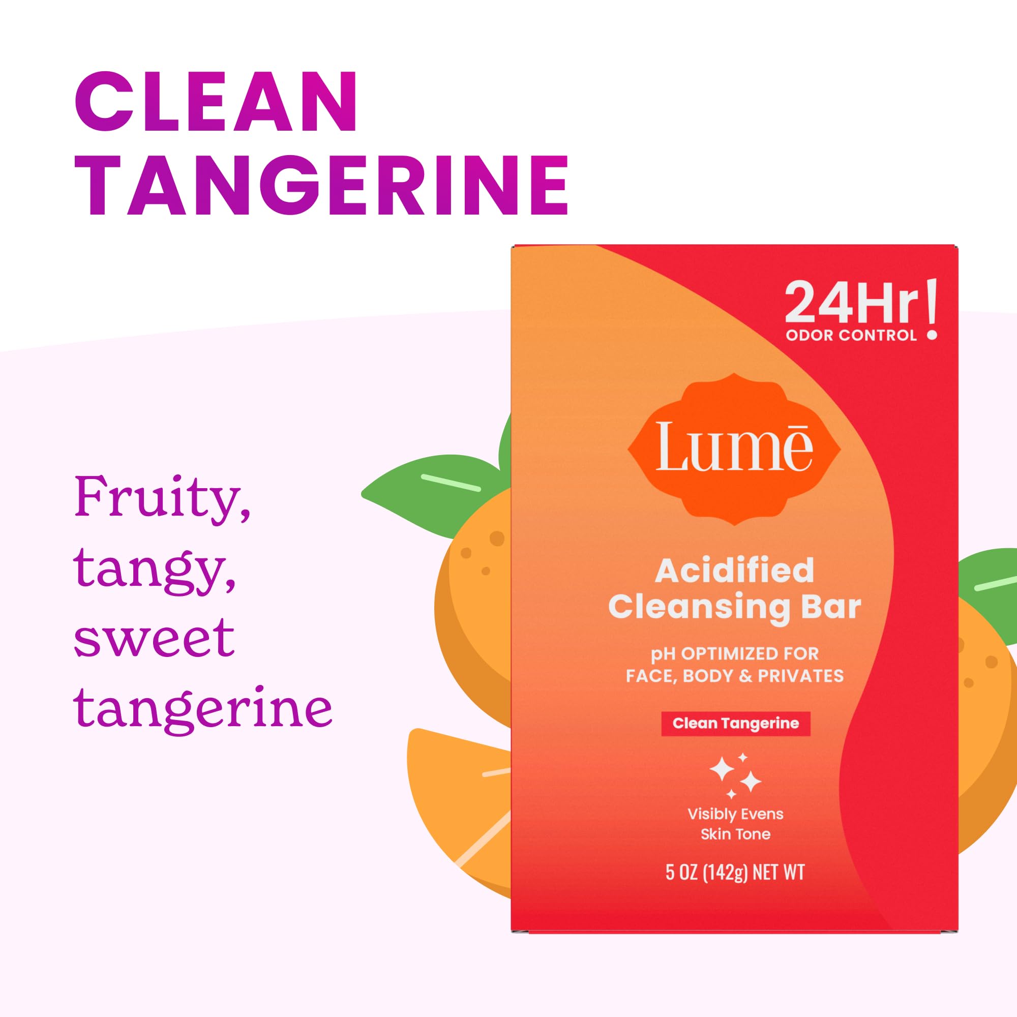 Lume Lavender Sage shower scene highlights soothing scent and long-lasting freshness