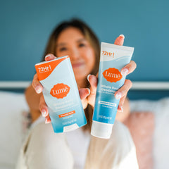 Lume-bundle-packaging-and-label shows the 3 oz cream and 2.6 oz solid set.